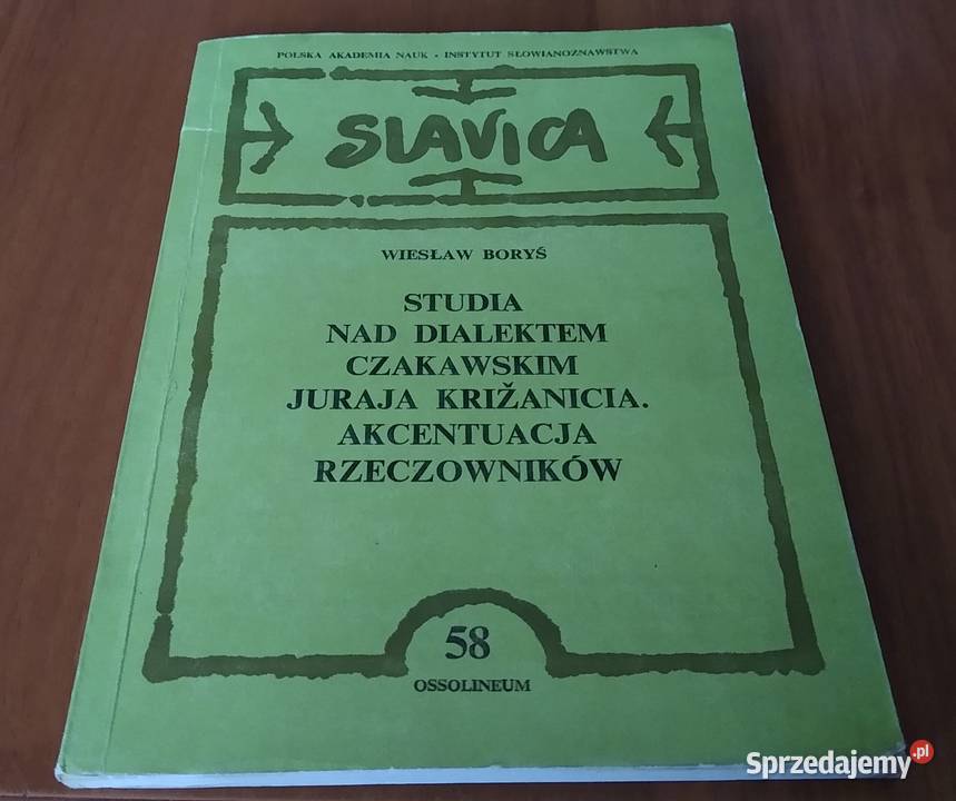 Studia dialektem czakawskim Juraja Krianicia Gdańsk
