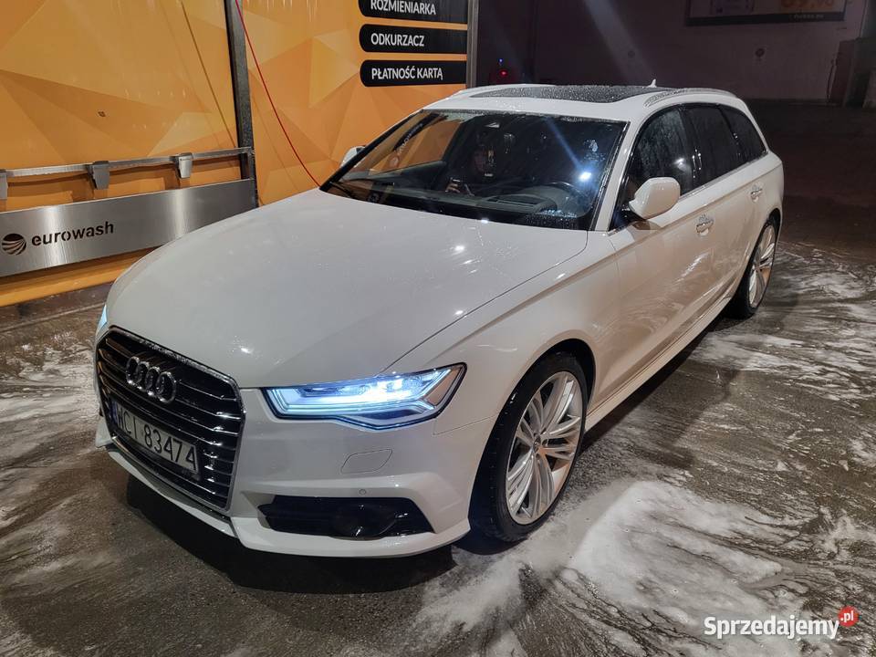 Audi A6 C7 30TDI quattro bezwypadkowe super stan mazowieckie
