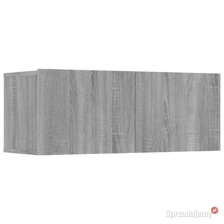 Szafki TV 4 szary dąb sonoma 80x30x30 WM3114188 Meble Warszawa sprzedam