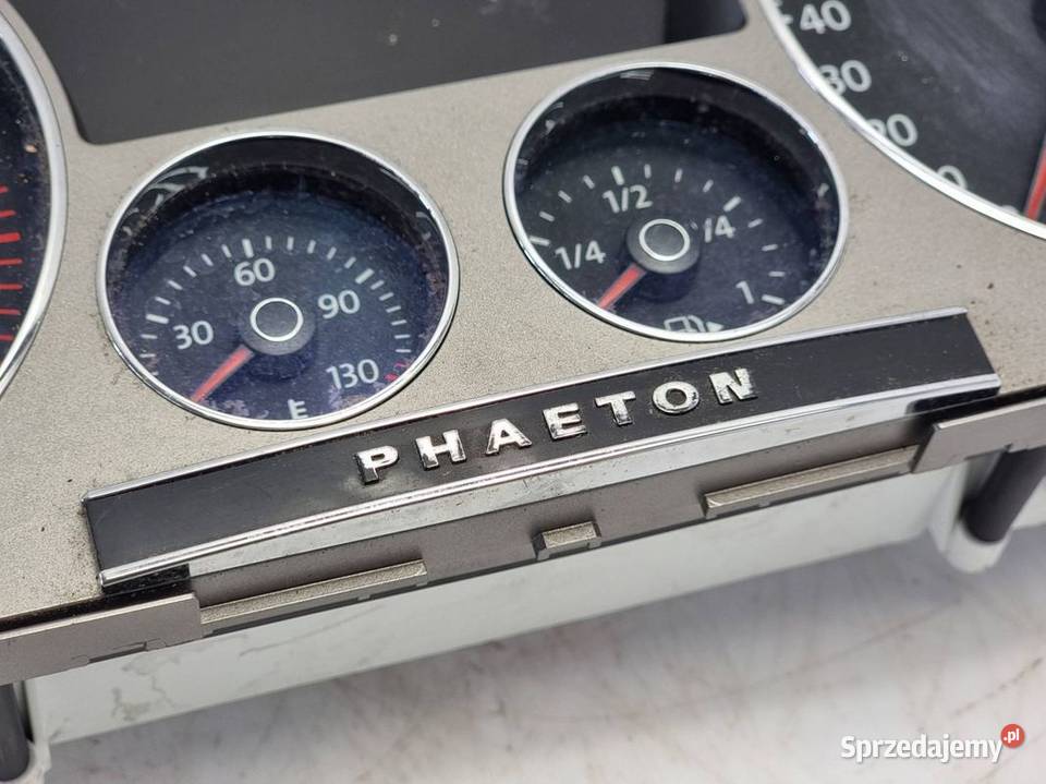 LICZNIK ZEGAR VOLKSWAGEN PHAETON 3D0920886C Lipno