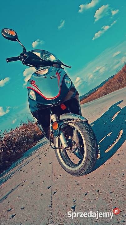 Skuter 4t 80cc 16000km Owiesno