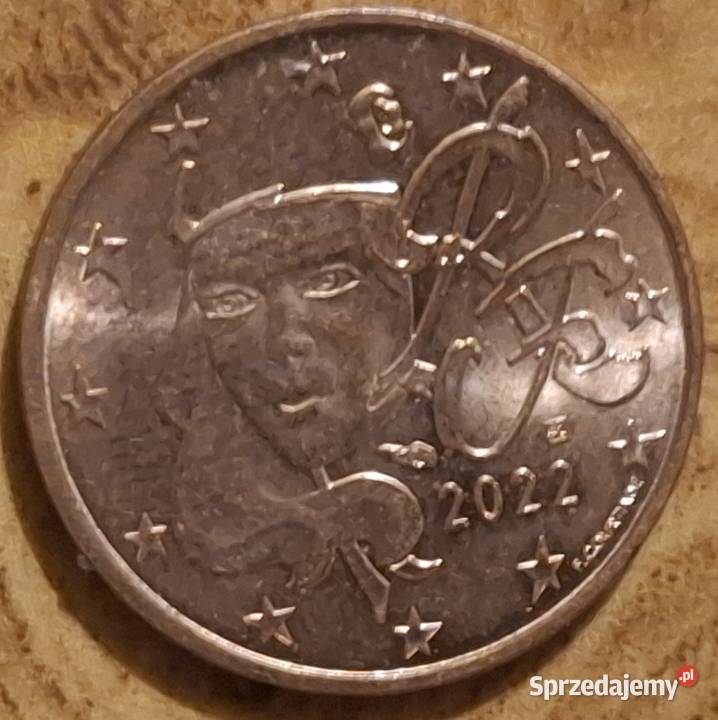2 Euro cent Francja 202120222023 Rzadkie