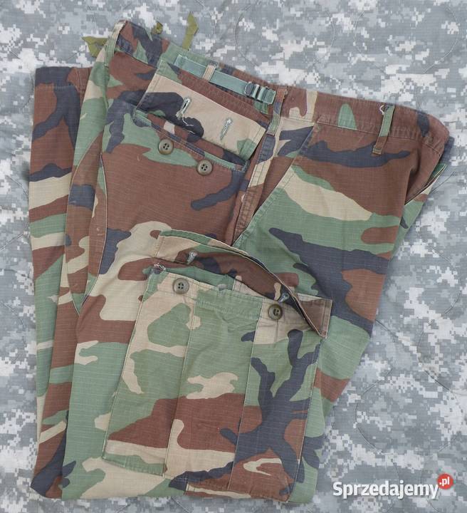 Spodnie BDU woodland medium ripstop dolnośląskie Wrocław