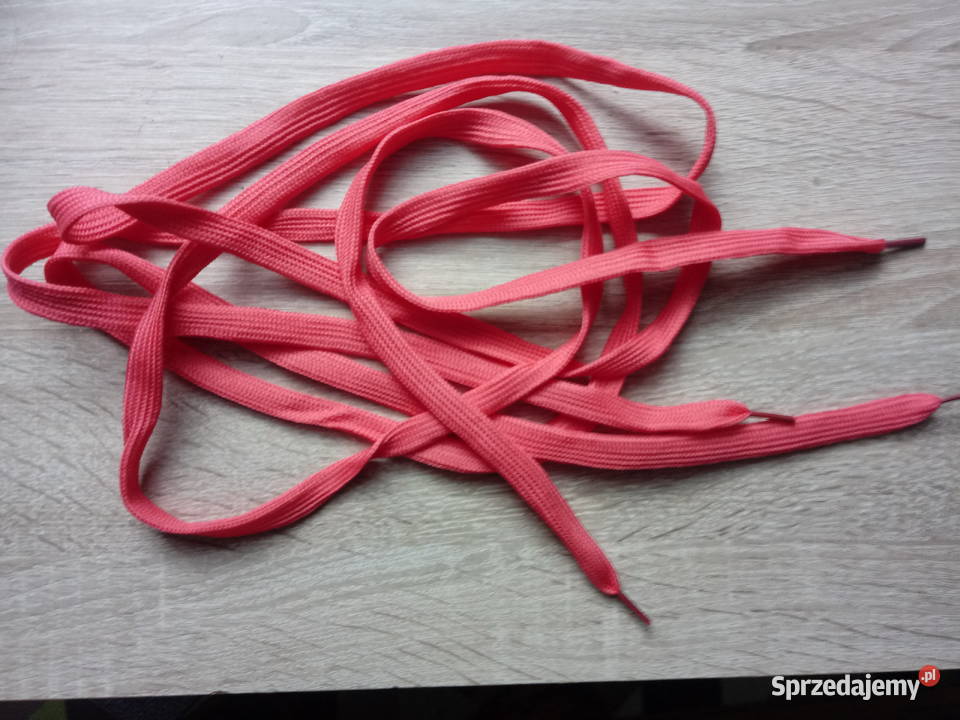 Nowe długie sznurówki sznurowadła koralowe Dla kobiet małopolskie Chrzanów