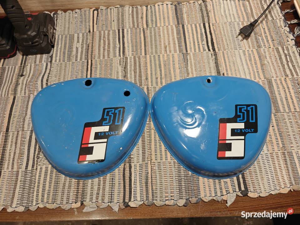 Simson S51 boczki Kapy Oryginał 2 Międzyrzecz