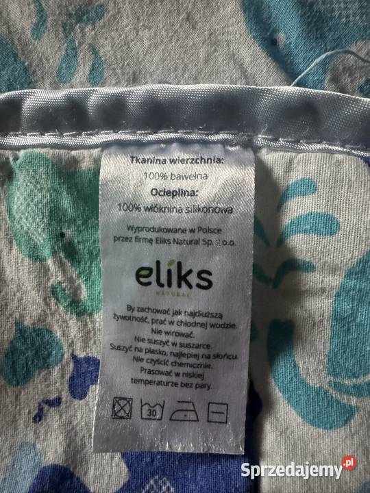 Kołderka obciążeniowa Słoniki 130x90 1600 gramów