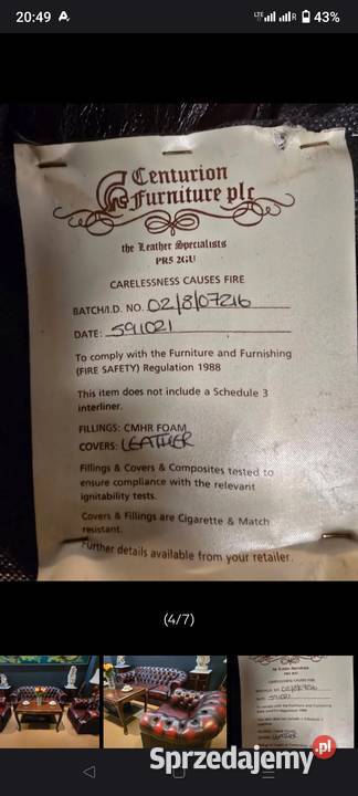 Chesterfield angielski