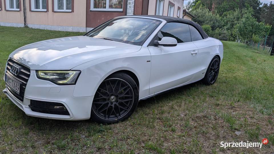 Audi A 5 cabrio SLine doinwestowana ZAMIANA NA Szczytno