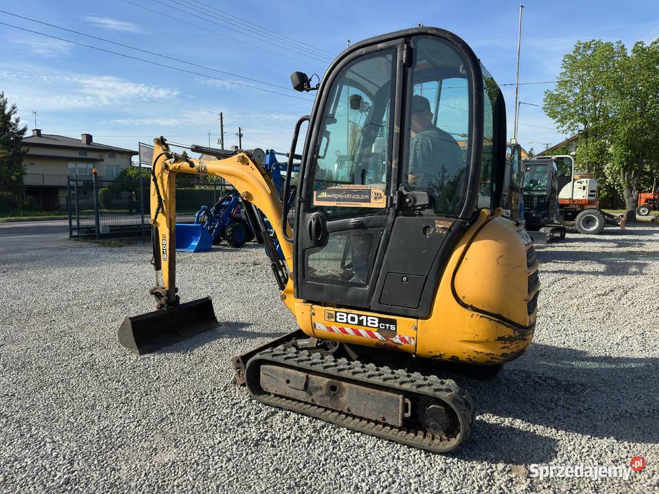 JCB 8018CTS JCB 8018 Mini koparka JCB 8018 z nie łódzkie Złoczew