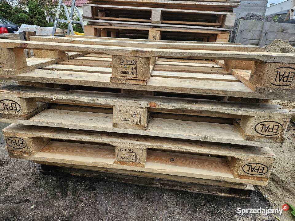 Paleta 120x80 EURO EPAL jasna kujawsko-pomorskie Białe Błota sprzedam