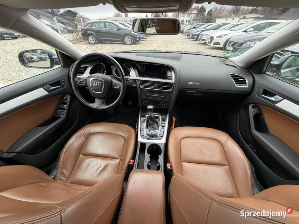 Audi A5 Sportback 20 Benzyna 2010r Led Skóra Wrocław