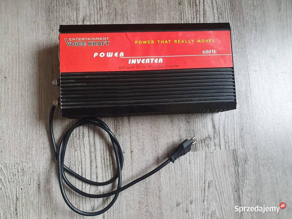 Przetwornica UPS Voice Kraft 12W na 6001200W Pozostałe Solnica