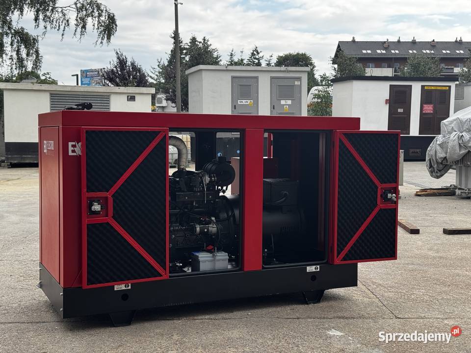 Nowy generator wysokoprężny HYUNDAI 75 kVA z Pleszew