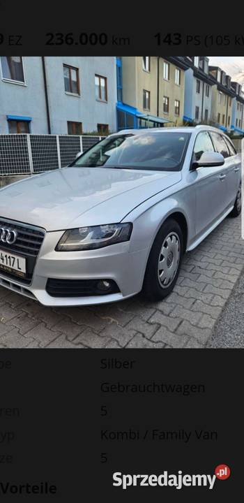 Audi a4 b8 143KM