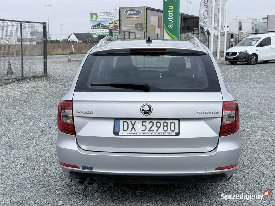 koda Superb 16 TDI 105 2014r panorama navi lift gniazdo AUX Superb dolnośląskie