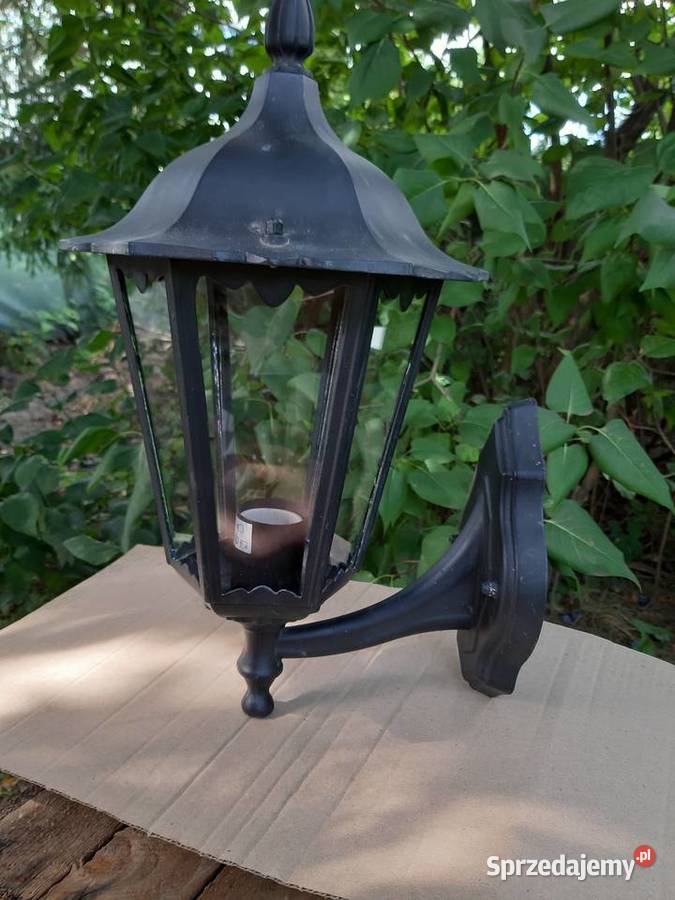 Lampa ścienna kinkiet na ganek kamienice w stylu Oświetlenie opolskie Głuchołazy