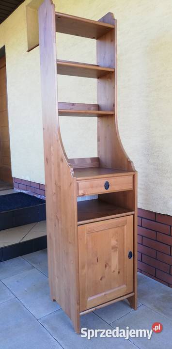 Szafka Leksvik słupek na książki Ikea Sulbiny