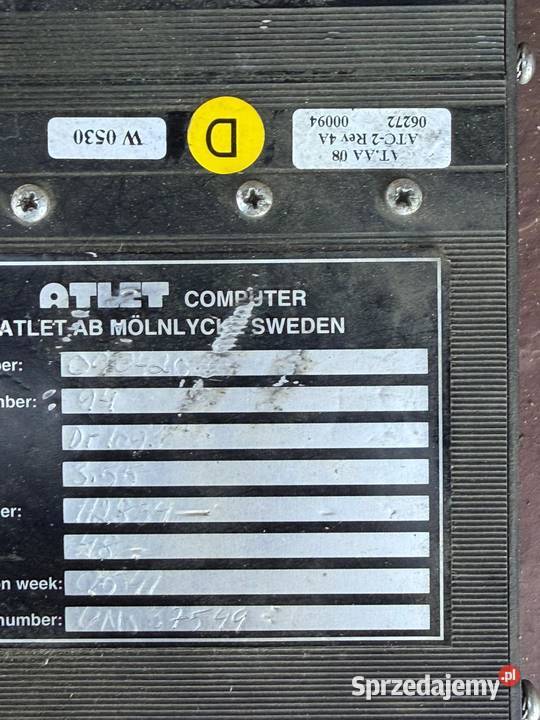 Sterownik silnika Atlet UNS37549 Układ elektryczny i zapłon śląskie Antonie