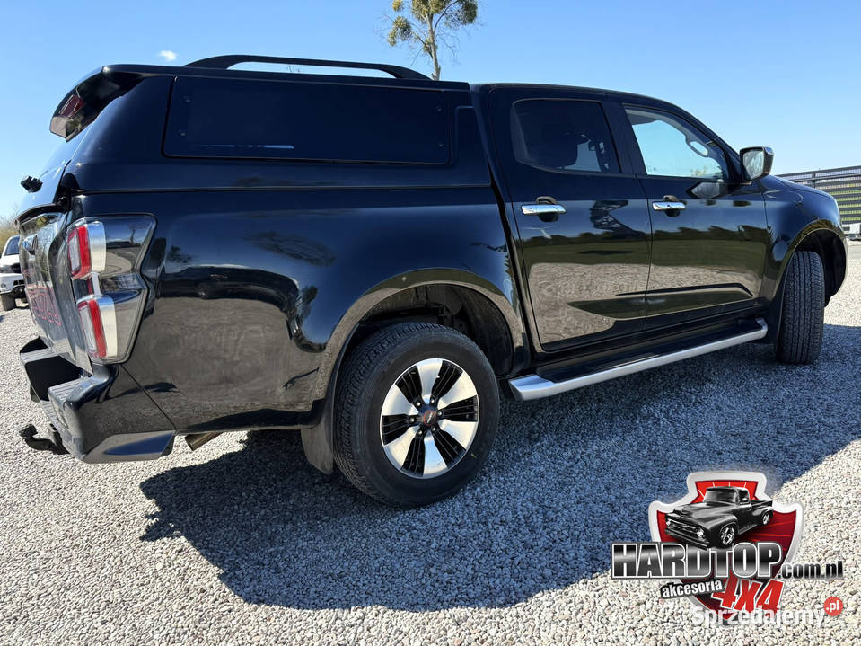 Zabudowa paki Hardtop Isuzu D 2020 Szyby uchylne