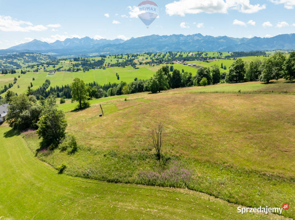 SIEROCKIE DZIAŁKA Z WIDOKIEM NA TATRY 1206M2