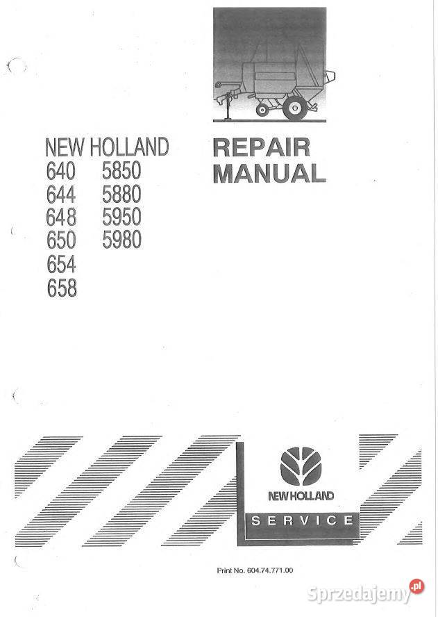 Holland 640 644 648 650 654 658 5850 insnapraw Pozostałe świętokrzyskie Kielce