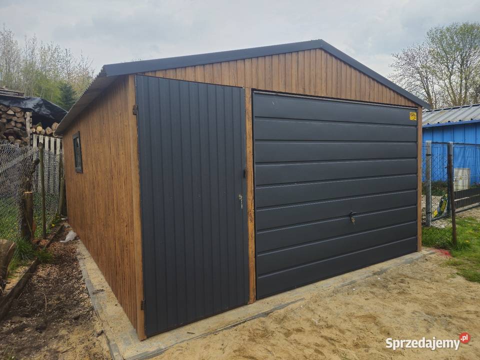 4x6 Garaze Blaszane Garaż Blaszany Blaszak