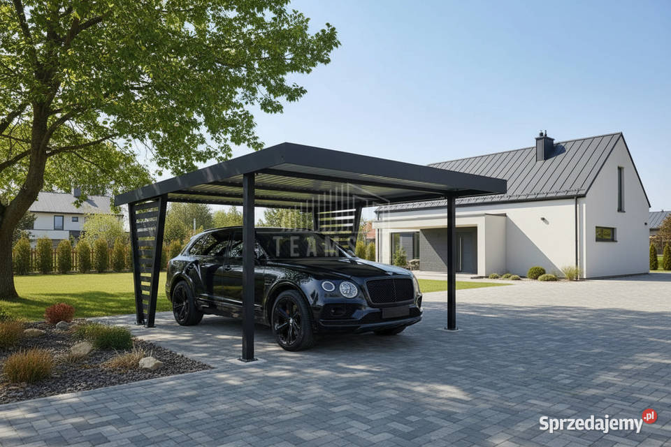 Carport V PREMIUM 4x47m Wypełnienie panelami warmińsko-mazurskie Giżycko sprzedam