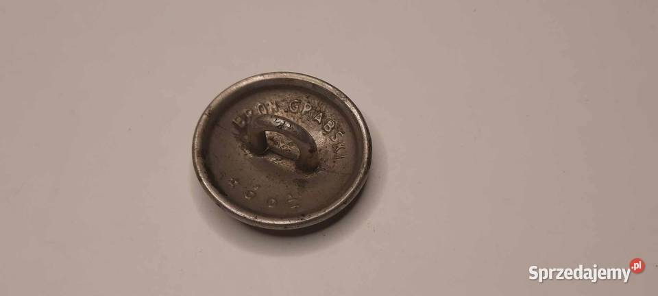 Guzik wz 1928 Bronisław Grabski Łódź K5 mazowieckie Warszawa