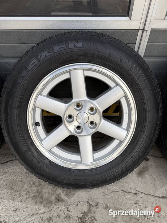Oryginalne felgi Jeep 17 5x1143 ET38 opony Osielec
