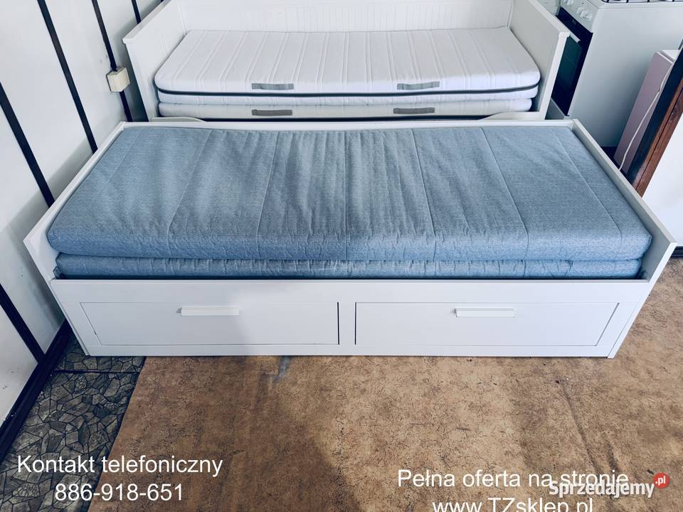 IKEA BRIMNES Leżanka Łóżko z 2 szufladami 2 Rybnik sprzedam