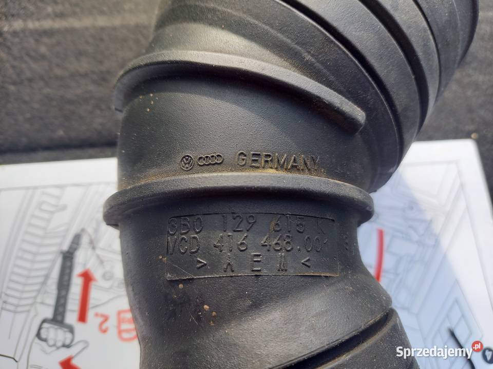 vw audi skoda b5 a4 a6 c5 rura przewód powietrza osobowe Przemyśl
