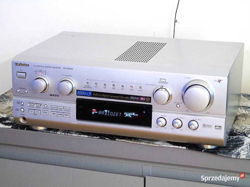 Amplituner Technics SADX90 sprawny 5x 100 wat Jasło