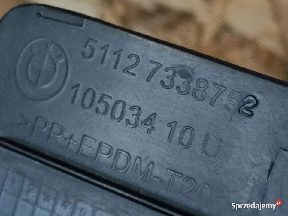 BMW X3 F25 14 OSŁONA ZAŚLEPKA HAKA ZDERZAK TYŁ Pleszew