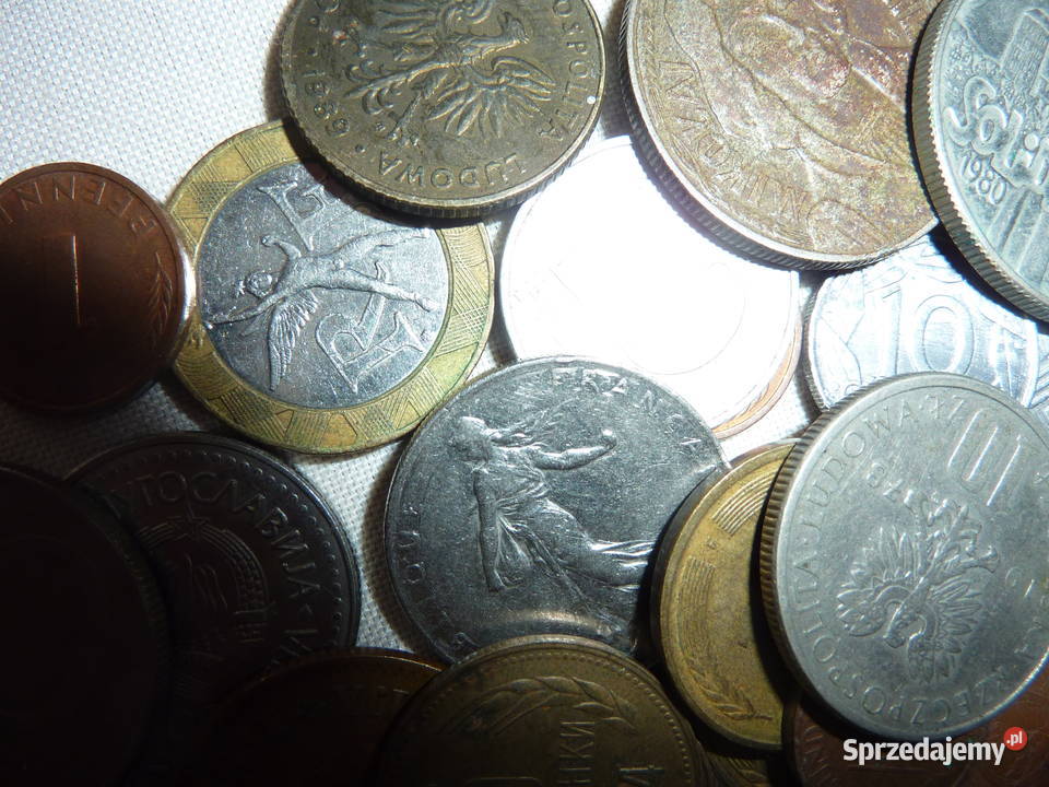 Stare monety zagraniczne i z PRL Bukowno sprzedam