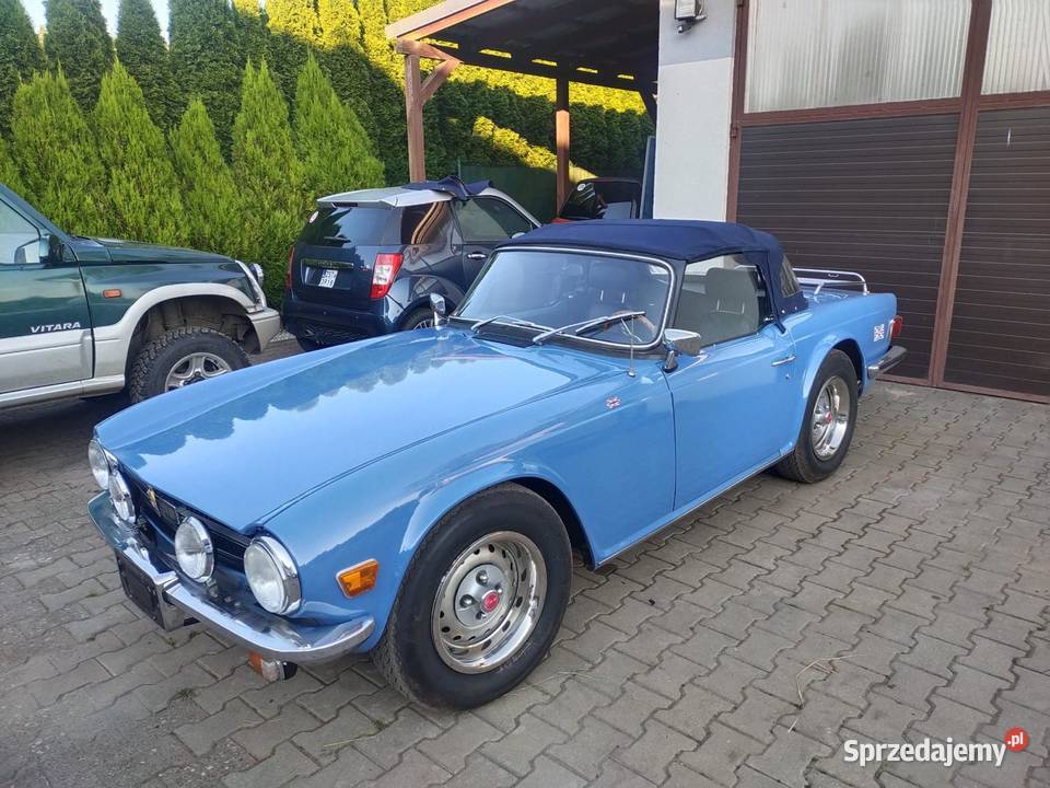 Triumph TR6 Cabrio kolekcjonerski nieuszkodzony Stargard sprzedam