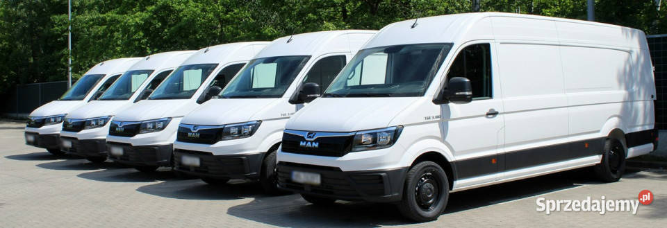 Man TGE 3180 AT8 Salon Polska L5H3 Motoryzacja Łomianki