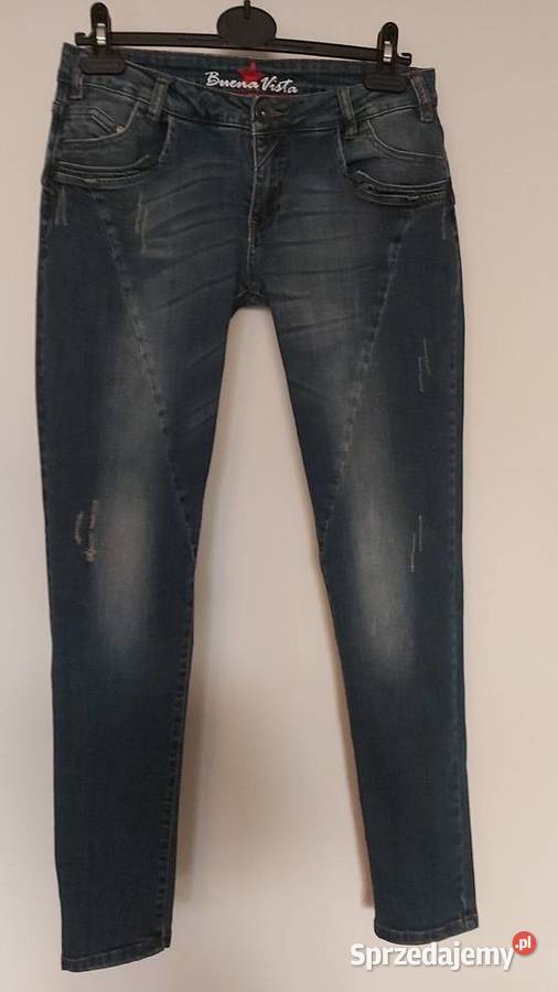 Spodnie dżinsowe Buena Vista damskie z lykrą niebieski Lublin