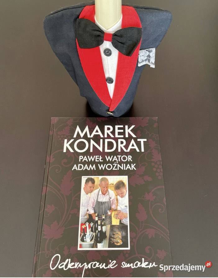 Książka o winach i przepisy MAREK KONRAD w Kraków sprzedam