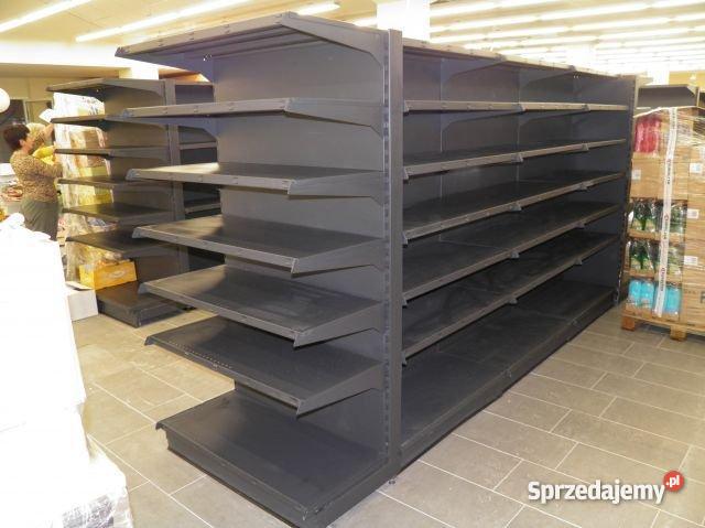 Regały dwustronny kolor antracyt Koszalin sprzedam