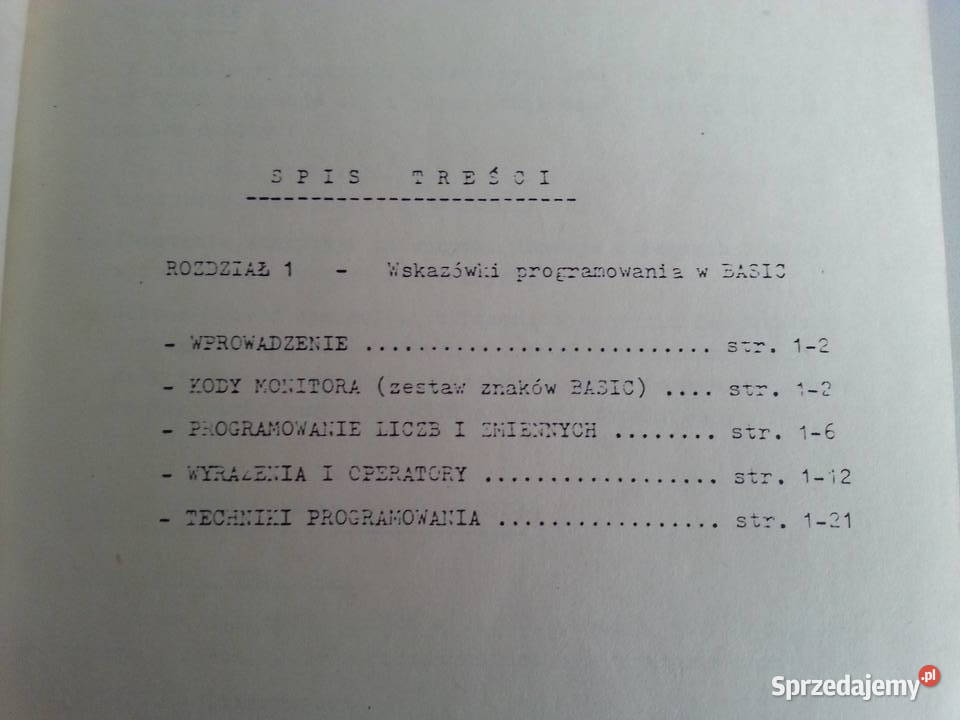 Commodore C64 Programowanie w języku Basic opolskie Olesno