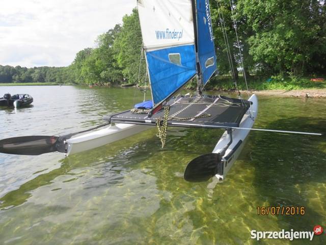 Katamaran Hobie Cat 16 przyczepa do transportu Warszawa