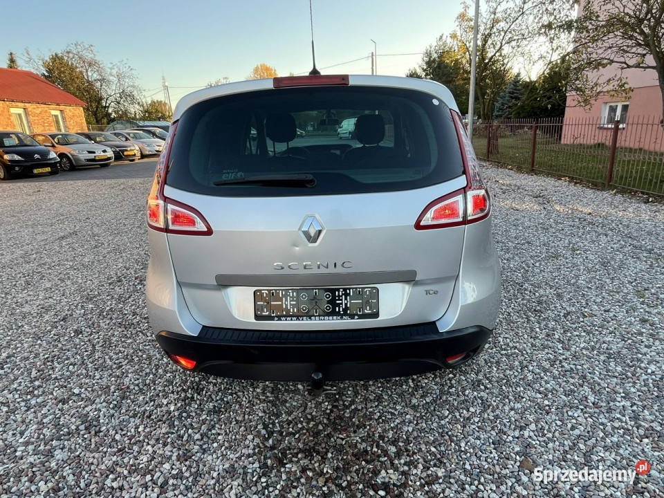 Renault Scenic Renault Scenic 14B 2011r srebrny mazowieckie Sokołów Podlaski