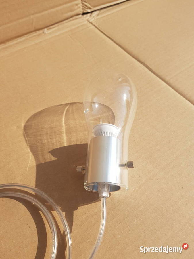 Lampa wisząca KROPLA szkło mała i fajna GU10 Warszawa