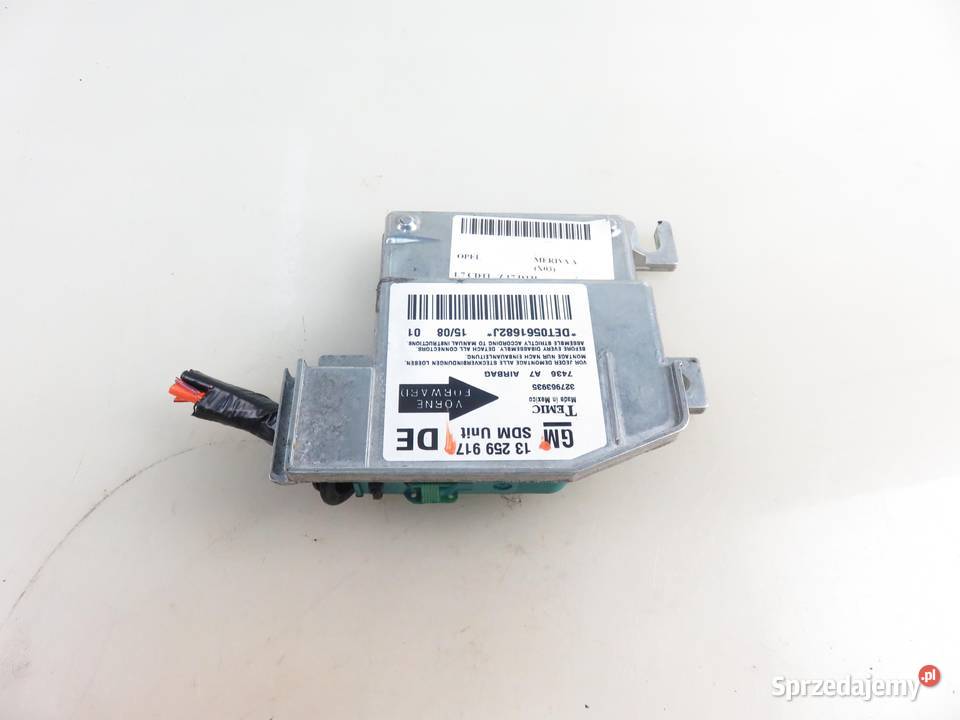 MODUŁ AIRBAG OPEL MERIVA A X03 13259917