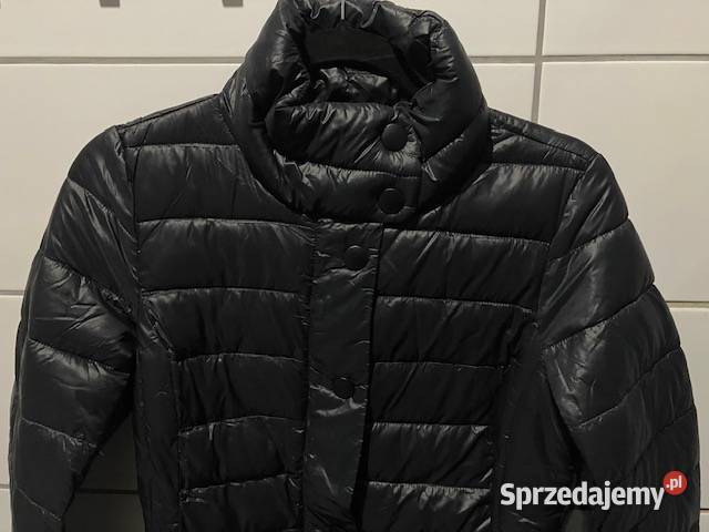 czarna kurtka xs 34 kołnierz stójka pas kujawsko-pomorskie Toruń