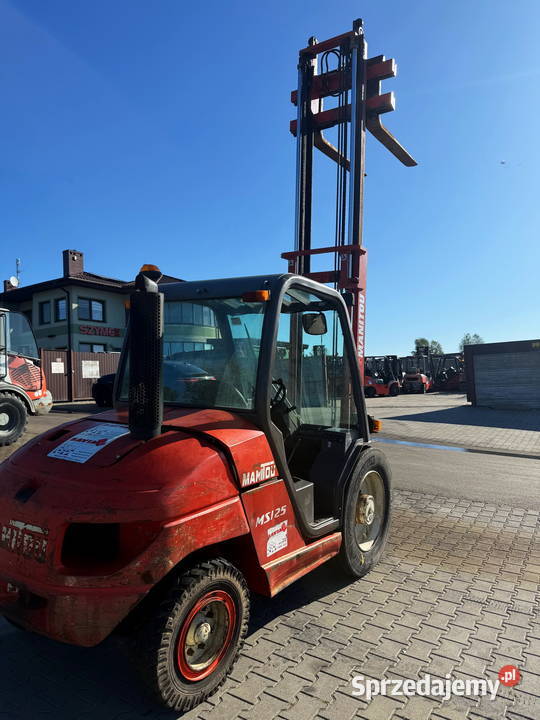 wózek widłowy terenowy MANITOU MSI25D przesuw Manitou Działoszyn