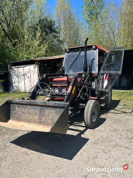 Ciągnik rolniczy Zetor 7011 z turem w komplecie Rolnictwo Mstów