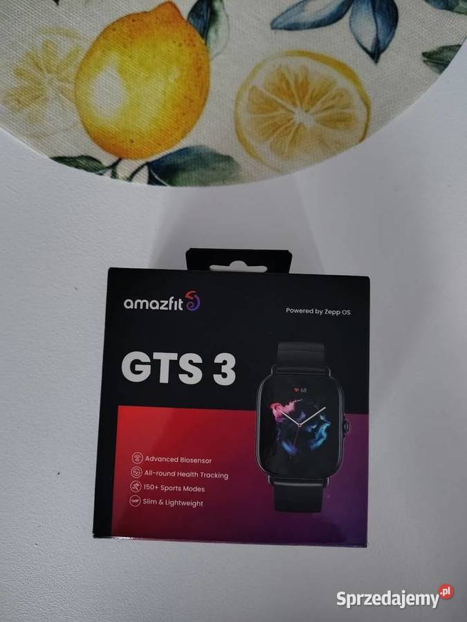 Sprzedam smartwatch amazfit GTS 3 Chocz