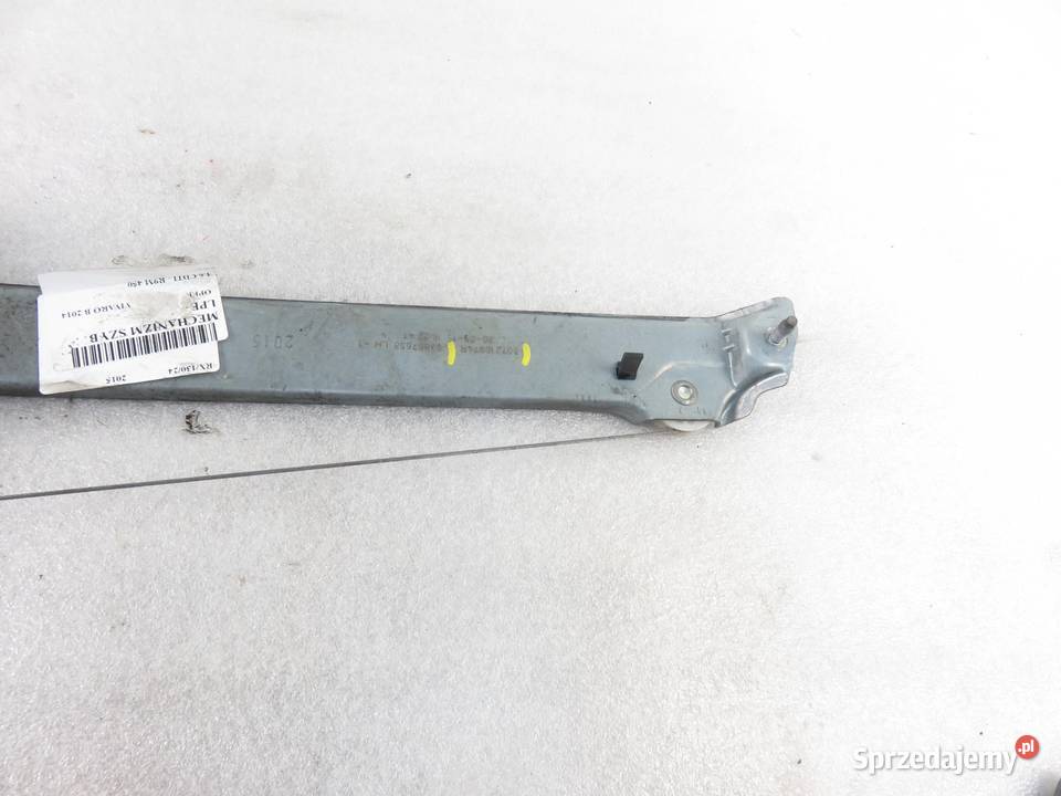 PODNOŚNIK SZYBY LEWY PRZEDNI OPEL VIVARO B 2014 osobowe sprzedam