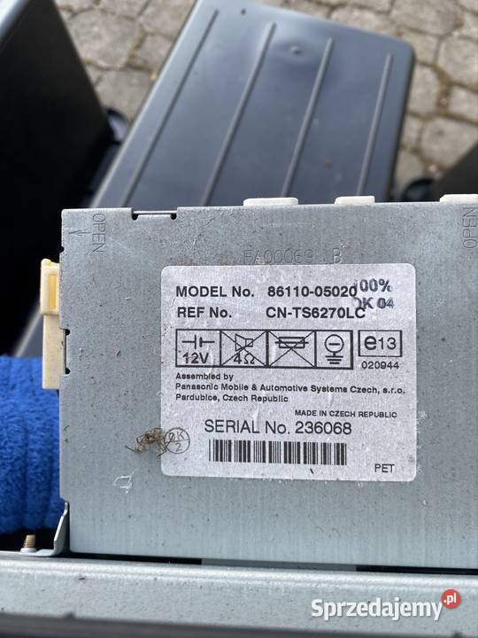 Wyświetlacz nawiew komputer Toyota Avensis T25 Kamocin